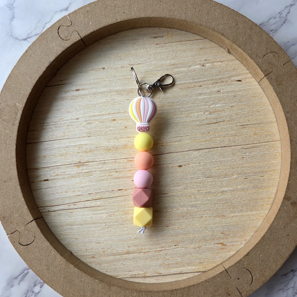 Colorful Beaded Keychain - Picture 4 of 5